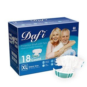 DAFI Disposable Adult Diapers for Incontinence Protection