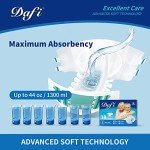 DAFI Disposable Adult Diapers for Incontinence Protection