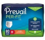 Prevail Per-Fit Daily Disposable Adult Underwear, Medium