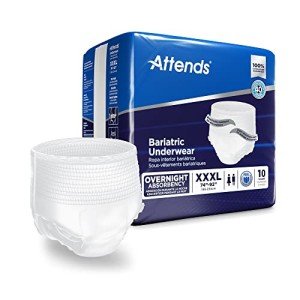 Attends Bariatric Disposable Pull-On Underwear, 10 Ct