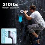 Dual Suction Grab Bars for Bathroom Safety