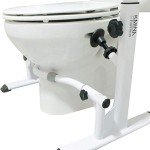 Toilet Safety Rails for Seniors with Adjustable Arms