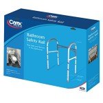 Carex Toilet Safety Rails for Elderly Support