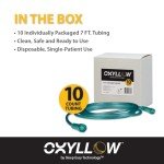 Oxyllow 7 FT Kink-Resistant Oxygen Tubing - 10 Pack