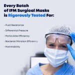 Indiana Disposable 4-Ply Face Masks, ASTM Level 3