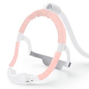 Pink Satin CPAP Strap Covers - 3 Pack