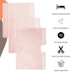 Pink Satin CPAP Strap Covers - 3 Pack