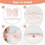 Pink Satin CPAP Strap Covers - 3 Pack