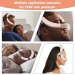Pink Satin CPAP Strap Covers - 3 Pack
