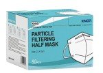 Kingfa KN95 Face Mask 50 Pcs Disposable Respirator 5-Ply Layer | GB2626-2019 Compliant
