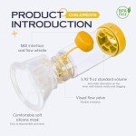 Portable Anti-Static Inhaler Spacer with Silicone Mask