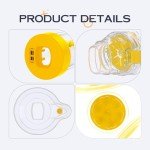 Portable Anti-Static Inhaler Spacer with Silicone Mask