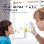 Portable Anti-Static Inhaler Spacer with Silicone Mask