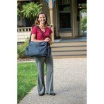 Navy Waterproof Shoulder Bag for Home Health Use