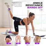 Ankle Resistance Bands for Leg and Glute Training