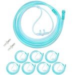7 Pack High-Flow Soft Nasal Oxygen Cannula
