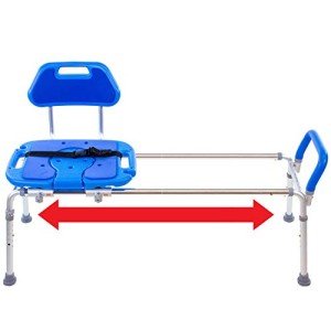 HydroGlyde Sliding Bath Transfer Bench with Long Seat