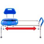 HydroGlyde Sliding Bath Transfer Bench with Long Seat