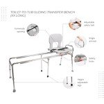 WC Transfer Bench for Bathtubs