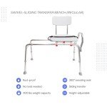 Eagle Health Sliding Bath Transfer Bench