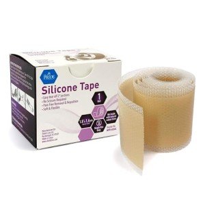 MEDPRIDE Silicone Gel Tape - Medical Grade, 1.5" x 1.6 Yards