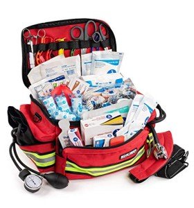 Fully-Stocked EMT Trauma Kit with Reflective Bag