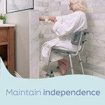 Medline Adjustable Shower Chair with Back Support