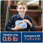 Compact Kids Travel First Aid Kit - 130 Pieces