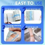 Waterproof Clear Adhesive Bandage Roll for Tattoos