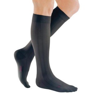 Men's Classic Calf High Compression Stockings, 20-30 mmHg