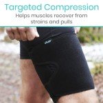 Vive Adjustable Thigh Brace for Muscle Support