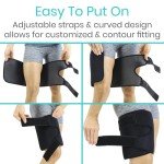 Vive Adjustable Thigh Brace for Muscle Support