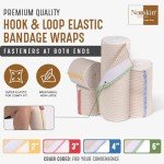 Nexskin Elastic Compression Bandage Wraps - 2 Pack