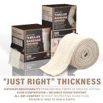 Organic Cotton Elasticated Bandage - Latex-Free Support