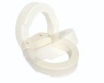 Hinged Toilet Seat Riser for Elongated Toilets