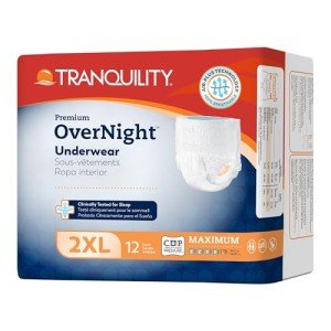 Tranquility Premium Overnight Disposable Underwear - XXL