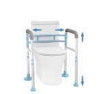 Adjustable Toilet Safety Rail for Seniors & Disabled