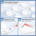30 Pack KN95 Pink Face Masks - 5-Layer Protection