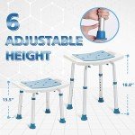 FSA/HSA Shower Chair with Grab Bar & Bag