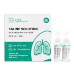 3% Saline Solution for Nebulization - 25 Vials