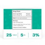 3% Saline Solution for Nebulization - 25 Vials