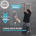 12 Inch Anti-Slip Grab Bars - 2 Pack