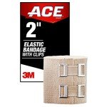 ACE 2-Inch Elastic Bandage with Clips - Beige