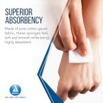 Absorbent Sterile Gauze Pads - 4"x4", Box of 100