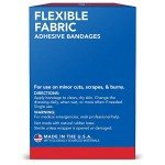 All Health Adhesive Fabric Bandages, Assorted Sizes, 200 Count