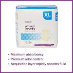 McKesson Adult Incontinence Underwear, XL Size, High Absorbency