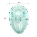 3 Pack Adult Oxygen Masks with 7 Ft Tube