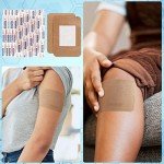 Marsui 3x4 Inch Latex-Free Adhesive Bandages (100 Pcs)