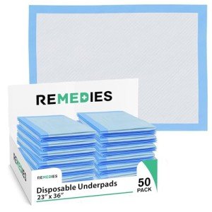 Disposable Bed Pads 23" x 36" - 50 Count