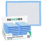Disposable Bed Pads 23" x 36" - 50 Count